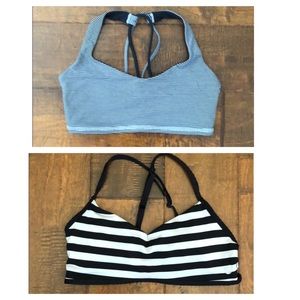 TWO LULULEMON SPORTS BRA| sz:4